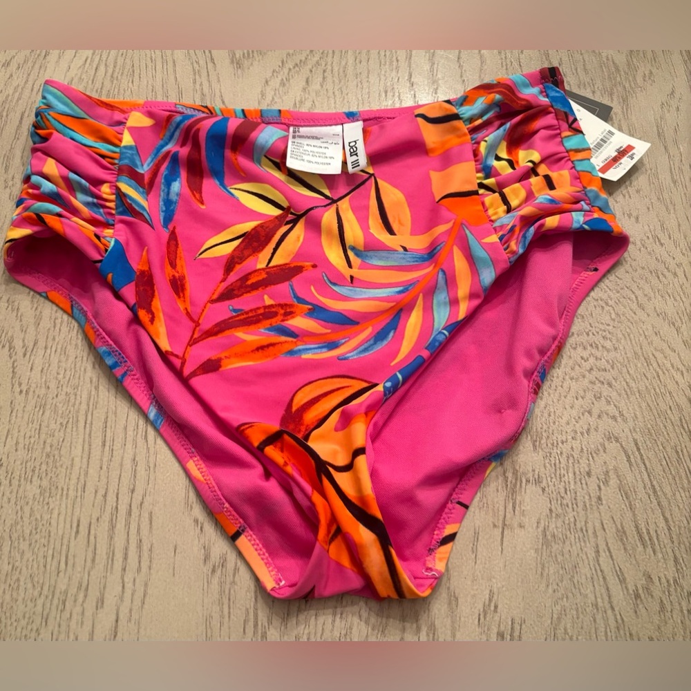Bar III Bikini Bottoms-Size Medium